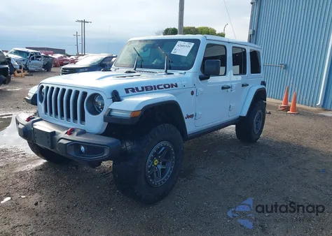 2020 Jeep Wrangler Unlimited Rubicon z USA, uszkodzony, nr VIN 1C4HJXFG6LW272728